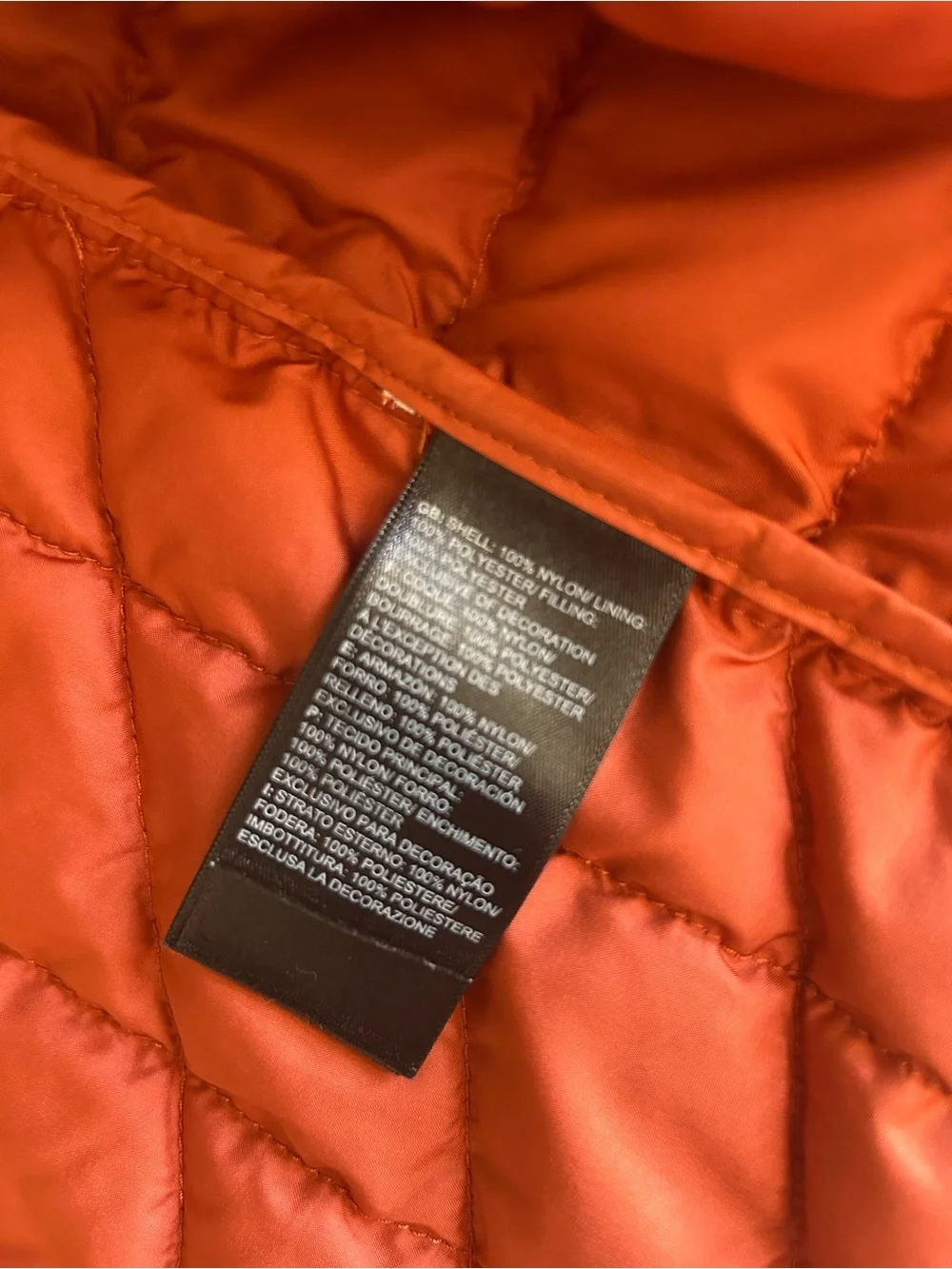 The North Face Men’s Orange ThermoBall Eco Jacket